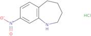 8-Nitro-2,3,4,5-tetrahydro-1H-1-benzazepine hydrochloride