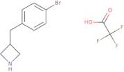 3-[(4-Bromophenyl)methyl]azetidine trifluoroacetate