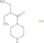 2-Ethyl-1-(piperazin-1-yl)butan-1-one hydrochloride