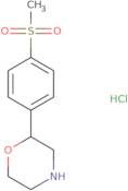 2-(4-Methanesulfonylphenyl)morpholine hydrochloride