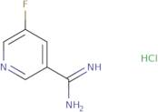 5-Fluoropyridine-3-carboximidamide hydrochloride