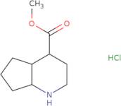 Methyl octahydro-1H-cyclopenta[b]pyridine-4-carboxylate hydrochloride