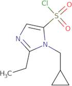 1-(Cyclopropylmethyl)-2-ethyl-1H-imidazole-5-sulfonyl chloride