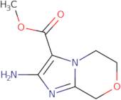 Methyl 2-amino-5H,6H,8H-imidazo[2,1-c][1,4]oxazine-3-carboxylate