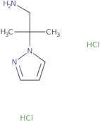 2-Methyl-2-(1H-pyrazol-1-yl)propan-1-amine dihydrochloride