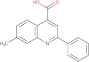 7-Methyl-2-phenylquinoline-4-carboxylic acid