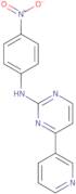 N-(4-Nitrophenyl)-4-(3-pyridyl)-2-pyrimidineamine