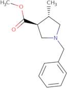 Methyl (3S,4S)-1-benzyl-4-methylpyrrolidine-3-carboxylate