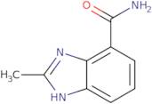 2-Methyl-1H-benzo[D]imidazole-4-carboxamide