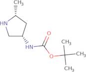 (3S,5R)-3-(Boc-amino)-5-methylpyrrolidine