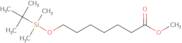 7-[[(1,1-Dimethylethyl)dimethylsilyl]oxy]heptanoic acid-d4 methyl ester