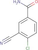 4-Chloro-3-cyanobenzamide