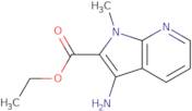 Ethyl 3-amino-1-methyl-1H-pyrrolo[2,3-b]pyridine-2-carboxylate