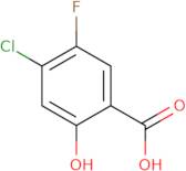 4-Chloro-5-fluoro-2-hydroxybenzoic acid