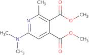 3,4-Dimethyl 6-(dimethylamino)-2-methylpyridine-3,4-dicarboxylate