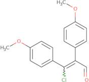 (E)-3-Chloro-2,3-bis(4-methoxyphenyl)acrylaldehyde