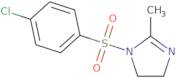 1-(4-Chlorobenzenesulfonyl)-2-methyl-4,5-dihydro-1H-imidazole