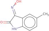 3-(Hydroxyimino)-5-methyl-2,3-dihydro-1H-indol-2-one