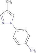 4-(4-Methyl-1H-pyrazol-1-yl)aniline