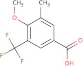 4-Methoxy-3-methyl-5-(trifluoromethyl)benzoic acid