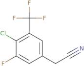 4-Chloro-3-fluoro-5-(trifluoromethyl)phenylacetonitrile