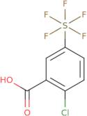 2-Chloro-5-(pentafluorosulfur)benzoic acid