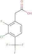 3-Chloro-2-fluoro-4-(trifluoromethyl)phenylacetic acid