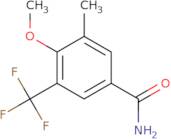 4-Methoxy-3-methyl-5-(trifluoromethyl)benzamide