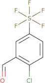 2-Chloro-5-(pentafluorosulfur)benzaldehyde