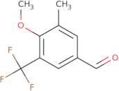 4-Methoxy-3-methyl-5-(trifluoromethyl)benzaldehyde