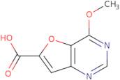 4-Methoxyfuro[3,2-d]pyrimidine-6-carboxylic acid
