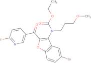 Ethyl (5-Bromo-2-(6-Fluoronicotinoyl)Benzofuran-3-Yl)(3-Methoxypropyl)Carbamate