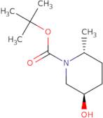 1-Boc-(2R,5R)-5-hydroxy-2-methylpiperidine ee