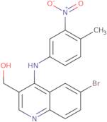 (6-bromo-4-((4-methyl-3-nitrophenyl)amino)quinolin-3-yl)methanol