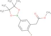 4-Fluoro-3-(2-methoxy-2-oxoethyl)phenylboronic acid pinacol ester