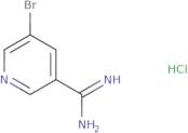 5-Bromopyridine-3-carboximidamide hydrochloride