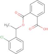 2-((1-(2-Chlorophenyl)ethoxy)carbonyl)benzoic acid