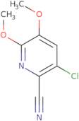 3-Chloro-5,6-dimethoxypicolinonitrile