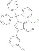 6-Chloro-3-(2-methylpyridin-4-yl)-1-trityl-1H-pyrazolo[4,3-c]pyridine