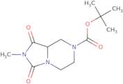 tert-Butyl 2-methyl-1,3-dioxohexahydroimidazo[1,5-a]pyrazine-7(1H)-carboxylate