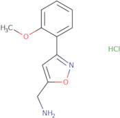 {[3-(2-Methoxyphenyl)-5-isoxazolyl]methyl}amine hydrochloride