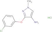 3-(3-Chlorophenoxy)-1-methyl-1H-pyrazol-4-amine hydrochloride