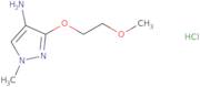 3-(2-Methoxyethoxy)-1-methyl-1H-pyrazol-4-amine hydrochloride