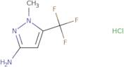 1-Methyl-5-(trifluoromethyl)-1H-pyrazol-3-amine hydrochloride