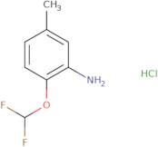 2-(Difluoromethoxy)-5-methylaniline hydrochloride