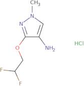 3-(2,2-Difluoroethoxy)-1-methyl-1H-pyrazol-4-amine hydrochloride