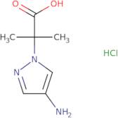 2-(4-Amino-1H-pyrazol-1-yl)-2-methylpropanoic acid hydrochloride