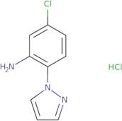 5-Chloro-2-pyrazol-1-ylaniline hydrochloride