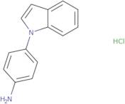 4-(Indol-1-yl)aniline hydrochloride