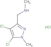 [(4,5-Dichloro-1-methyl-1H-pyrazol-3-yl)methyl](methyl)amine hydrochloride